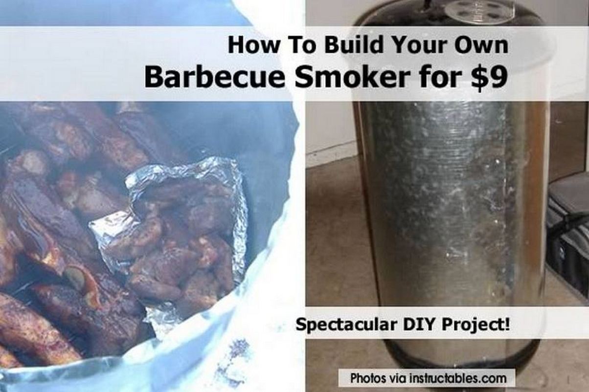 How To Build Your Own Barbecue Smoker for 9