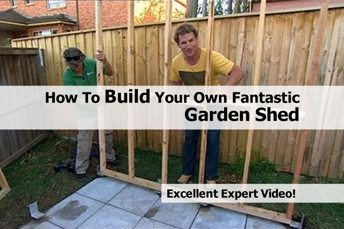 How To Build Your Own Shed | Apps Directories