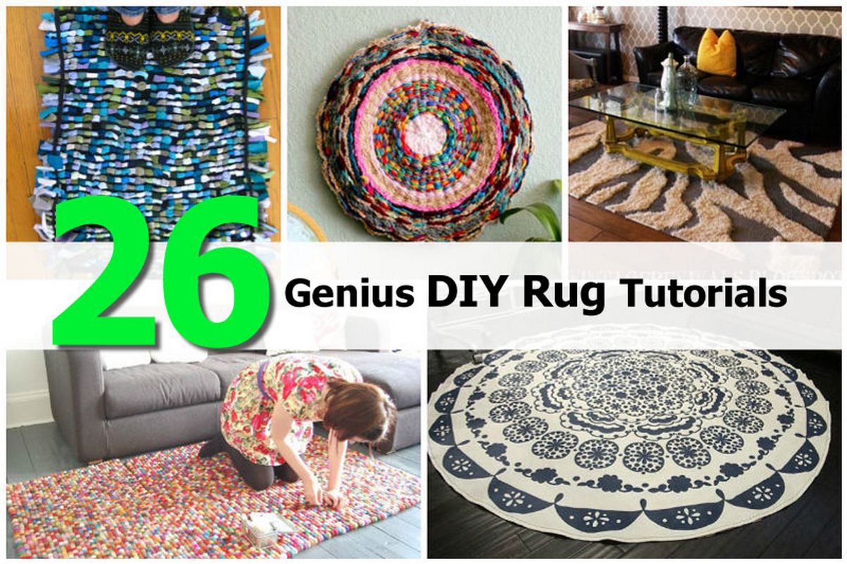 26 Genius DIY Rug Tutorials