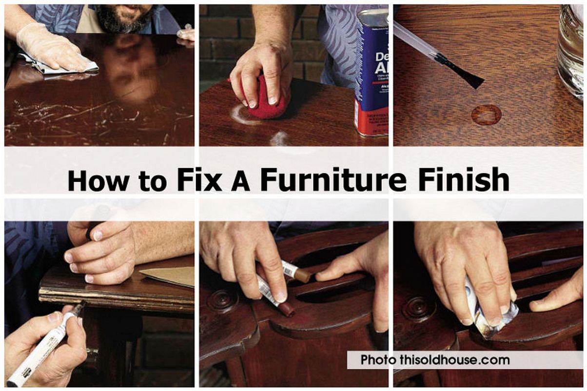 How to Fix A Furniture Finish