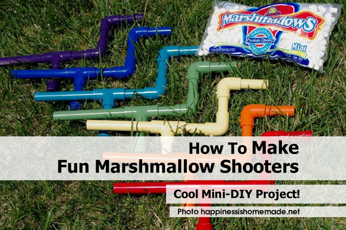 How To Make Fun Marshmallow Shooters