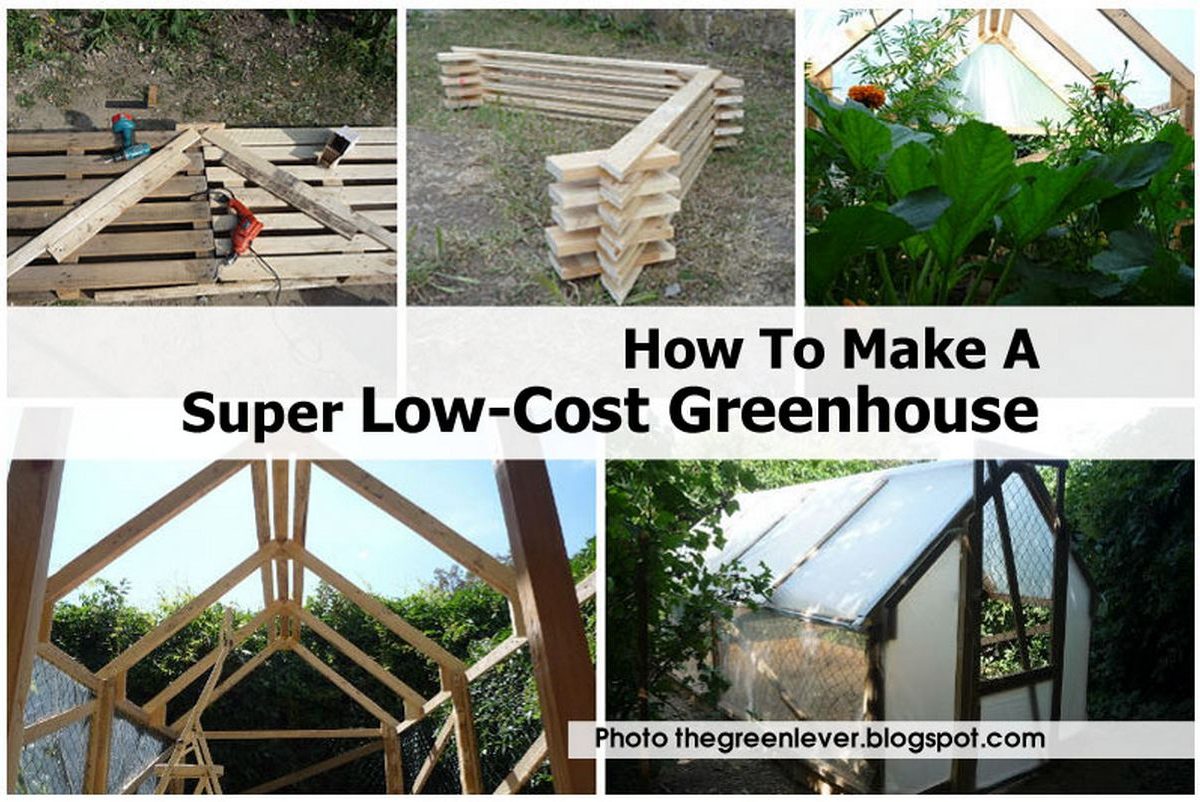 How To Make A Super LowCost Greenhouse