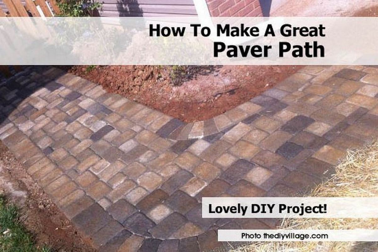 How To Make A Great Paver Path