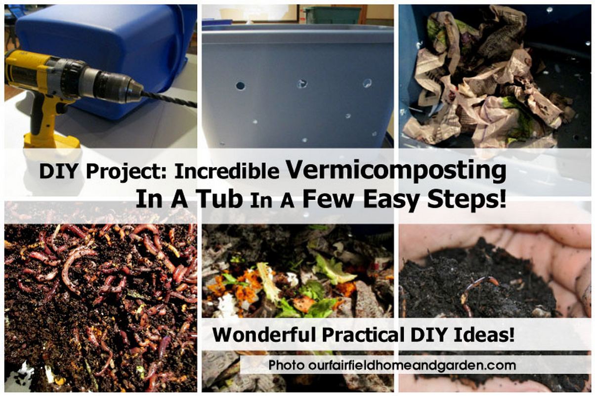 DIY Project Incredible In A Tub In A Few Easy Steps!